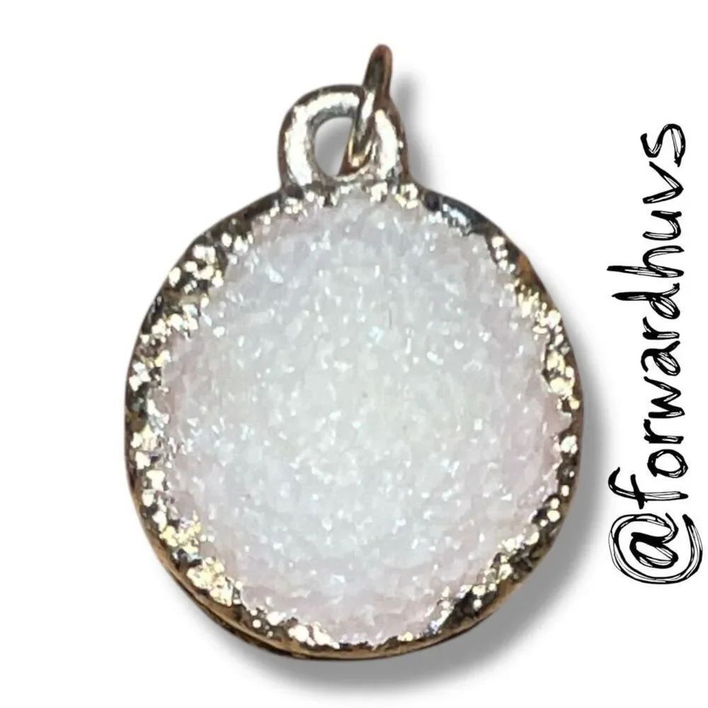 Bundle Sale 3 for $15 | Druzy Style Crystal Pendant